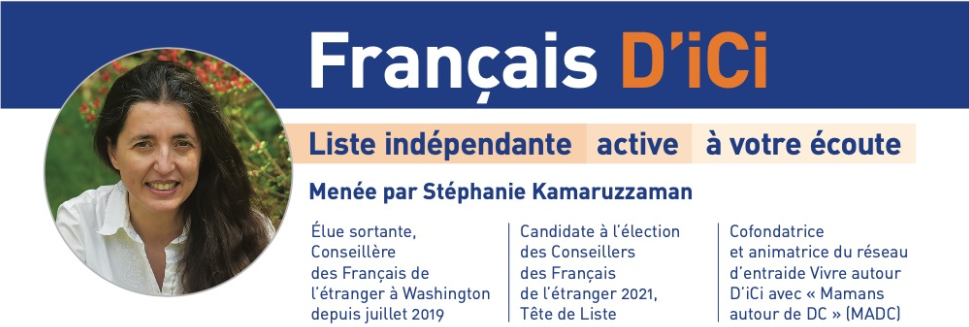 Tête de Liste Français D'iCi - Stephanie Kamaruzzaman